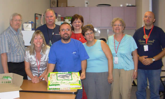 Photo of Local 16 members celebrating Labour Day