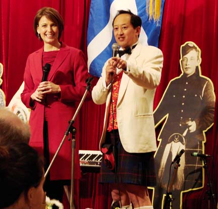 Photo of Gloria Macarenko and Todd Wong