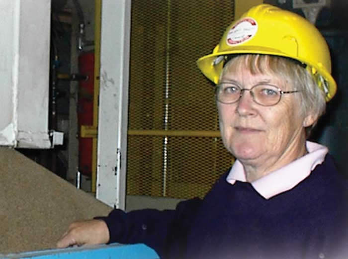 Photo of Henriette Pollon at work