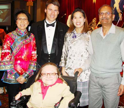 Photo of Agriculture Union members with Vancouver Mayor Gregor Robertson