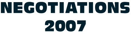 Logo de n&eacute;gociations 2007