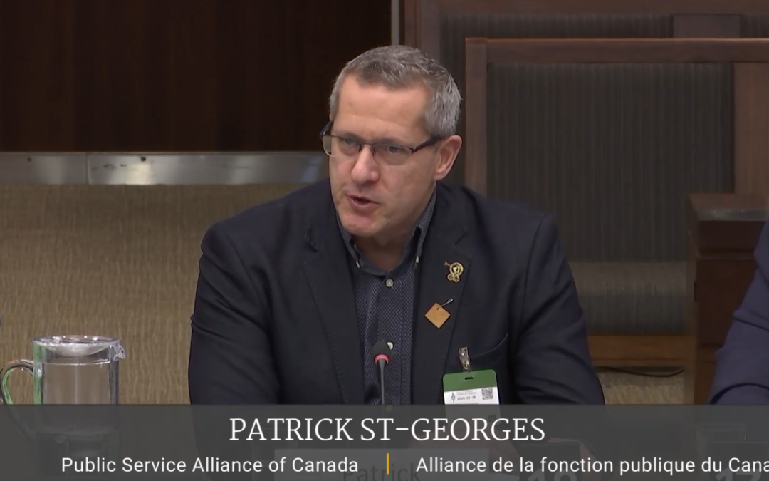 Le syndicat de l&rsquo;agriculture témoigne devant la commission parlementaire sur l&rsquo;agriculture